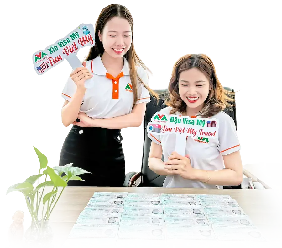 Bộ hồ sơ và vật dụng chuẩn bị cho hành trình Mỹ