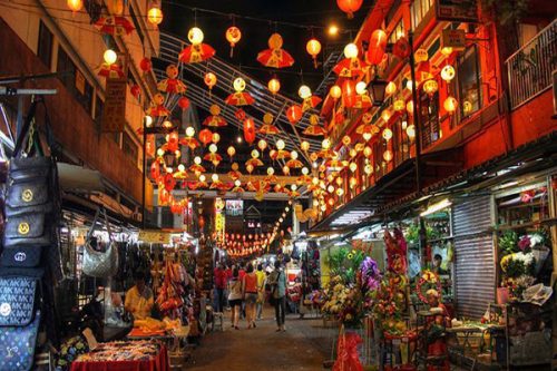 Vé tham quan đường Petaling về đêm