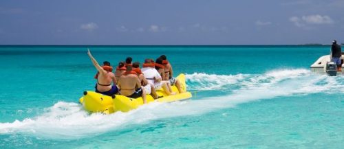 Vé lặn biển và đi thuyền chuối vượt biển Boracay