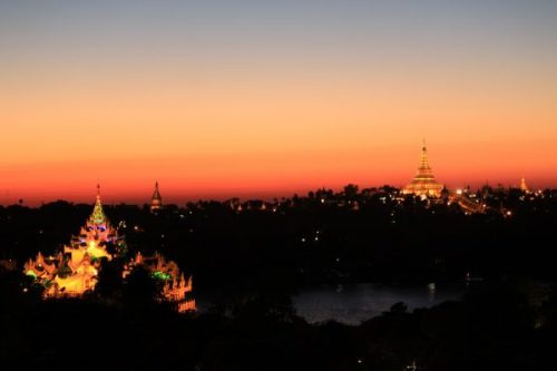 Vé du thuyền ngắm hoàng hôn trên sông Yangon