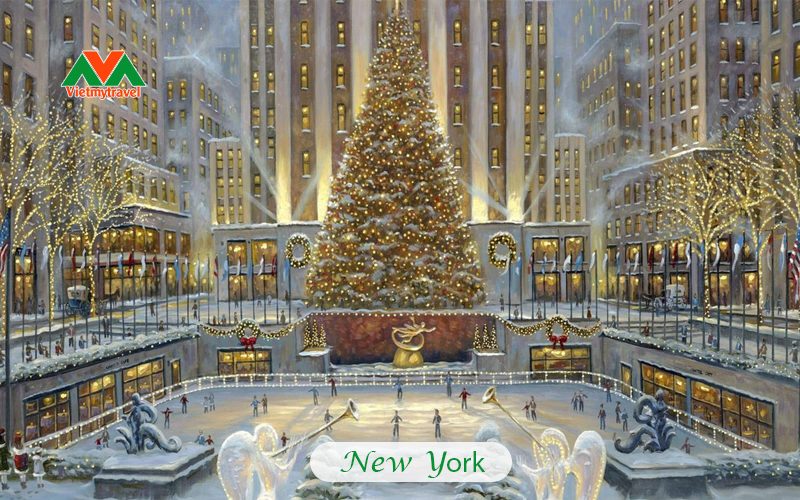 Địa điểm đến đón lễ Noel nên ghé thăm - New York