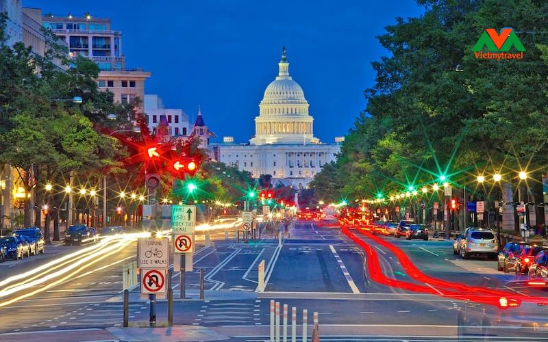 Washington DC  - Địa điểm du lịch Mỹ không nên bỏ lỡ - Vietmytravel