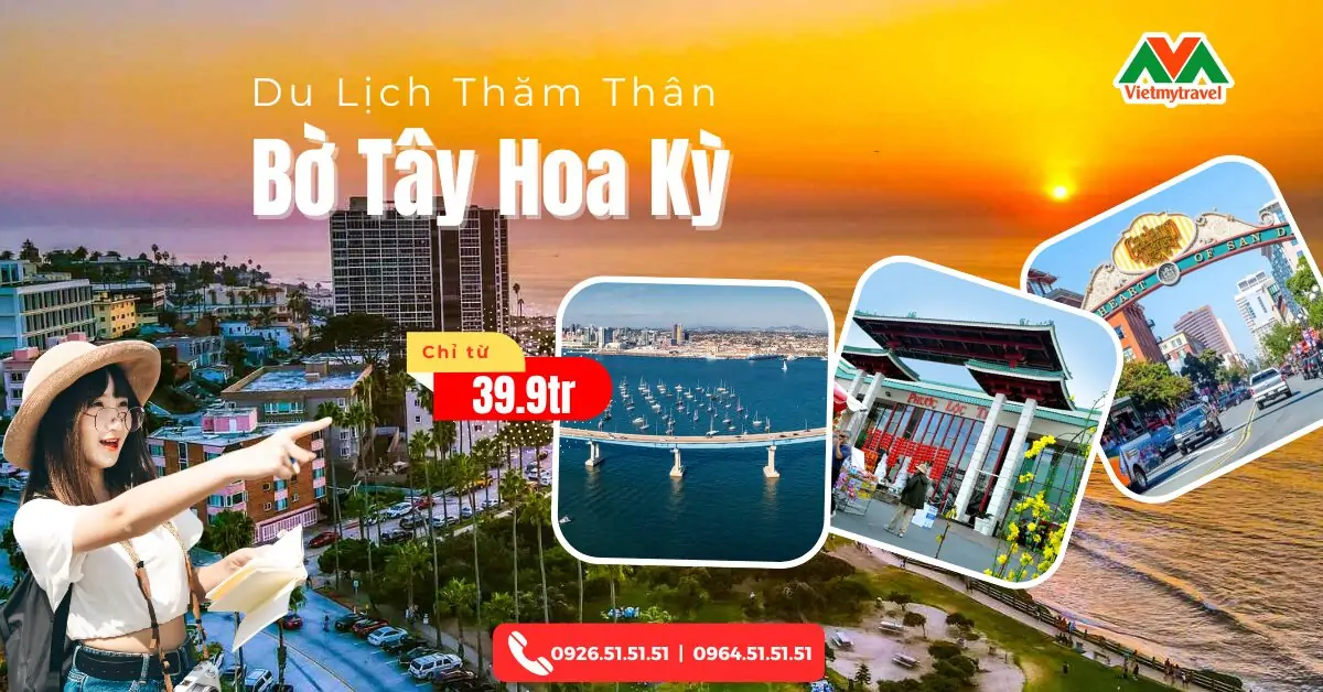 du lịch thăm thân mỹ