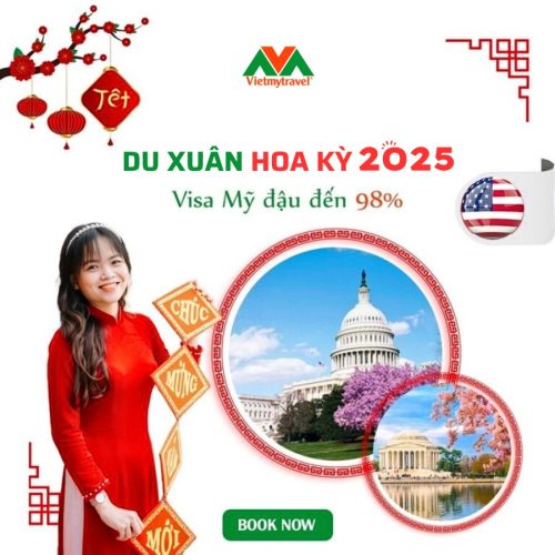 Tour Đi Mỹ Tết 2025 ưu đãi cực khủng