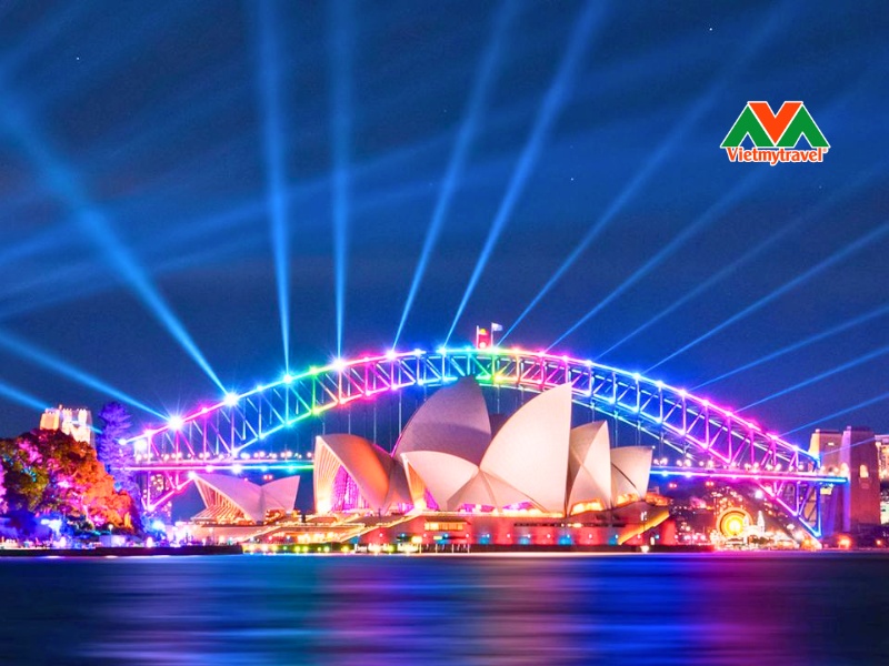 Lễ hội ánh sáng Vivid Sydney 2026